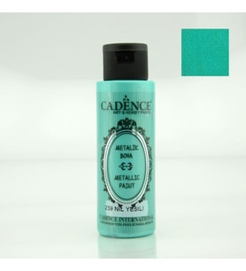 Cadence Metalik Boya 70 ml. 239 NİL YEŞİLİ 