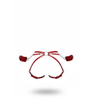 Mulvxbrf Brf02 Kırmızı Harness Takım Zincir Detaylı Kelepçeli - Brf270 (Mulvix)