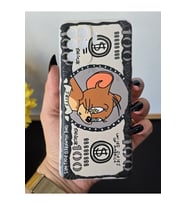 Reno 5 Lite Uyumlu Baskılı Şeffaf Telefon Kılıfı