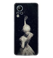 Infınix Note 12 Kılıf Resimli Desenli Baskılı Silikon Star Woman 1332