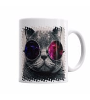 Cat Kedi Kupa Bardak Porselen