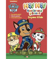 Paw Patrol Hav Hav Kurtarma Görevi Boyama Kitabı