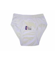 12 li Paket Sedef Yıldız Erkek Çocuk Külot Slip Pamuklu Beyaz 1035