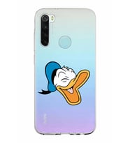Xiaomi Redmi Note 8 Uyumlu Kapak Donald Duck Tasarımlı Şeffaf Silikon Kılıf