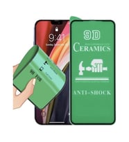 Apple iPhone 11 Pro Ekran Koruyucu Seramik Nano Cam Esnek Tam Full Kaplayan Kırılmaz