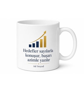 Performans Değerlendirme Yöneticisine Hedef Gerçekleşme Skoru Kupa Bardak Hediye