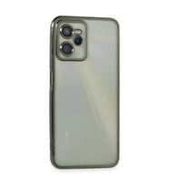 Realme C35 Kılıf Razer Lensli Silikon - Yeşil