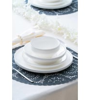 Acar Silver Rise 24 Parça Porselen Yemek Takımı SCT-05443