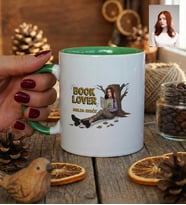 Kişiye Özel Karikatürlü Book Lover Kupa Bardak Doğum Günü Hediyesi