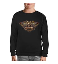 Aerosmith Siyah Çocuk Sweatshirt