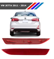 Volkswagen Jetta Arka Tampon Reflektörü 2011-2014 - Sağ