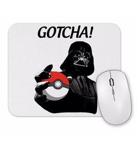 Pokemon Pikachu Pokeball Star Wars Darth Vader Mouse Pad