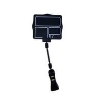 Büyük Mandallı Fiyatlık Küçük Kare 50 mm (Pakette 10 adet)