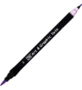 Zig Art & Graphic Twin Marker Çizim Kalemi 62 Lavender 
