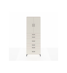 Arges Dolap 3 Raflı 6 Çekmeceli 2 Kapaklı 88x30x243 Aytaşı-Aytaşı