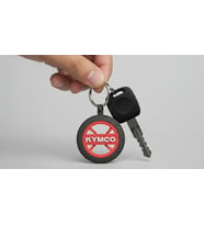 KYMCO Logolu Özel Tasarım Lastik Detaylı Motosiklet Anahtarlığı
