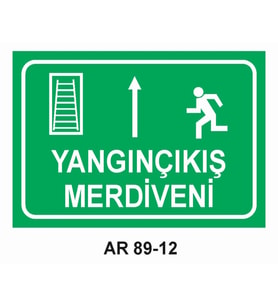 İŞ GÜVENLİĞİ UYARI LEVHASI 1 ADET PVC 21 X 29CM