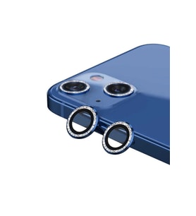 Apple iPhone 13 Uyumlu Zore CL-06 Kamera Lens Koruyucu (Mavi)