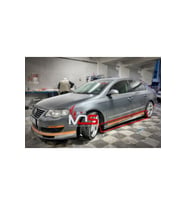 VW PASSAT B6 GT MARŞPİYEL SAĞ SOL TAKIM FİBERGLASS BOYASIZ