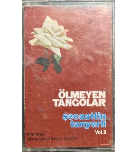 (Plak Değildir KASET tir) Şecaattin Tanyerli Ölmeyen Tangolar Vol.2 Kaset