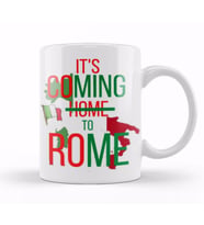 İt's Coming Home To Rome İtaly EURO 2020 Kupa Bardak Porselen