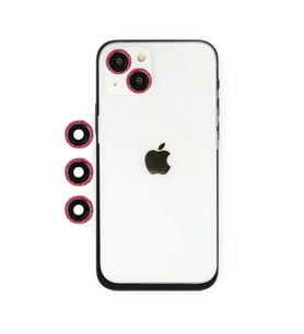 Apple İphone 14 Shine Kamera Lens - Kırmızı