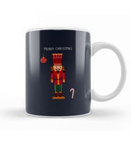 Nutcracker Illustration Nutcracker Christmas Kupa Bardak Porselen