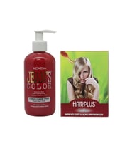 Saç Boyası Pamuk Şekeri Pembe 250ml Ve Hairplus Saç Açıcı