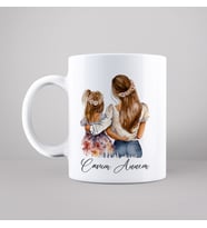 Canım Annem Anne & Kız Tasarımlı Kupa