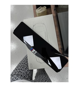BMW M3 Özel Full Pleksi Plakalık
