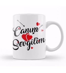 Canım  Sevgilim Kupa Bardak Porselen