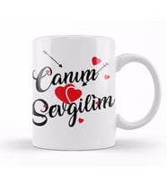 Canım  Sevgilim Kupa Bardak Porselen