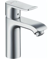 Hansgrohe Metris Modern Yükseltme Kolay Kurulum 1 Kulplu 1 7" Uzun Banyo Lavabo Bataryası Krom, 3108