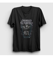 Presmono Unisex Siyah Coffin Avenged Sevenfold T-Shirt 15556tt