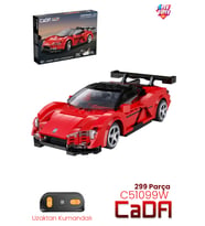 Cada Uzaktan Kumandalı YangWang U9 Supercar 1:20 C51099W (299 Parça) Oyuncak Yapım Seti Blok Araba