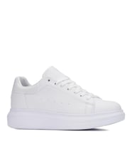 Best Of B150 Beyaz Kalın Tabanlı Günlük Erkek Sneaker Ayakkabı