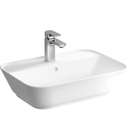 Vitra Geo 7426B003-0001 Dikdörtgen Çanak Lavabo, 60 Cm, Beyaz