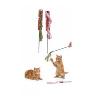 Yılbaşı Temalı Kedi Oyun Oltası