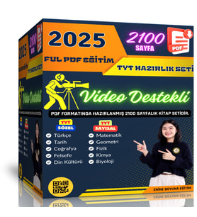 2025 TYT Hazırlık Seti (Dijital Eğitim Seti)