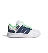 Adidas LIGHTORAMA COURT EL C Çocuk Günlük Işıklı Ayakkabı KJ6997 Beyaz