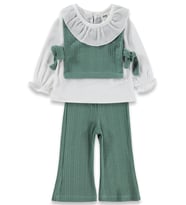 Civil Baby Bebe Yakalı 6-18 Ay Takım - Yeşil
