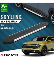 S-Dizayn Kia Sportage 5 Skyline Aluminyum Yan Basamak 173 Cm 2021 Üzeri A+ Kalite