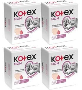 Kotex Mom Lohusa Külodu - Külot Bez L - Large - Büyük / XL - Extra Large - 32 Li Set (4PK*8)