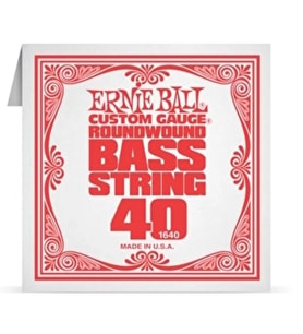 Ernie Ball P01640 .040 Nickel Wound Bas Tek Tel