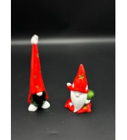 Yılbaşı Noel Yer Cücesi ve Noel Baba Dekoratif Obje ve Biblo