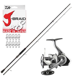 Daiwa Ballistic 274cm 14-42gr - Daiwa Exceler 23 LT 4000 Spin Olta Seti (Standart)