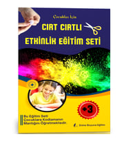 Çocuklar İçin Cırt Cırtlı Etkinlik Eğitim Seti (+3 Yaş)