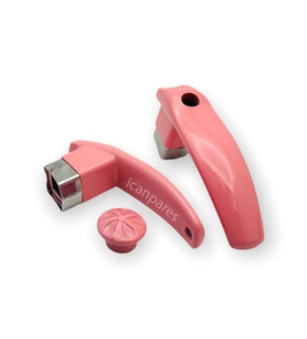 Çaydanlık Kulp Demlik Kulp Seti Kulp ve Kapak Tutacak Seti Pembe