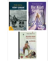 Bir Kürt Sevdim - Veda - Kürt Çoban - Bir Kürd Prensi Mehemed Roman Seti (3 ROMAN) (Renksiz)