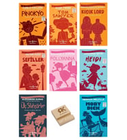 İş Çocuk Klasikleri 8-13 Yaş Pinokyo Tomsawyer Küçüklord Sefiller Pollyanna Heidi Üçsilahşör 8li Set